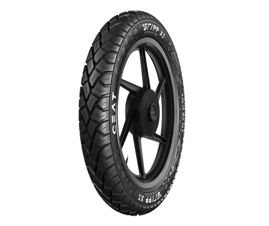 100-90-18 TL Ceat GRIPP X3 56 P Rear Nylon 2wMc N