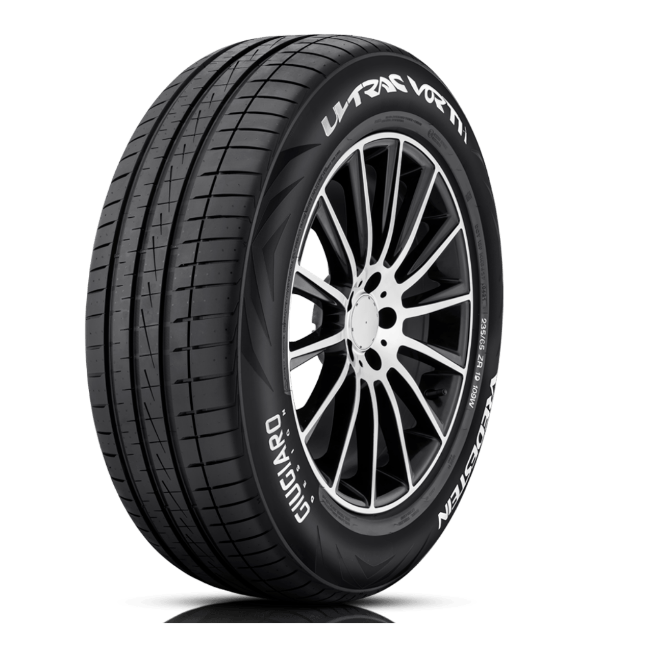 235-65-19 VREDSTEIN ULTRAC VORTI-i TL - D 109 W Radial